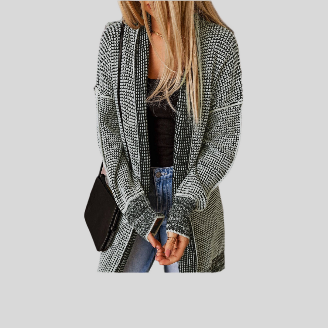 Cozy Open Front Cardigan