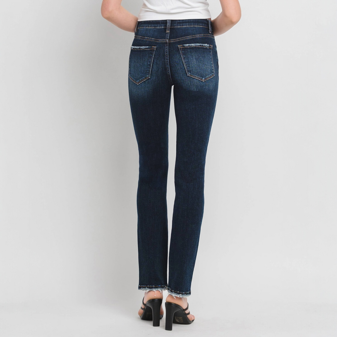 Felice Straight Leg Faded Denim