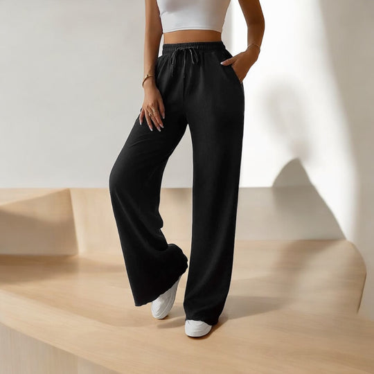 Casual Roll Hem Pants