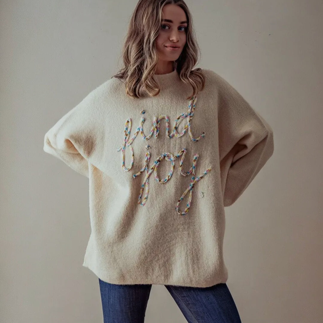 The Joy Oversized Knit Sweater