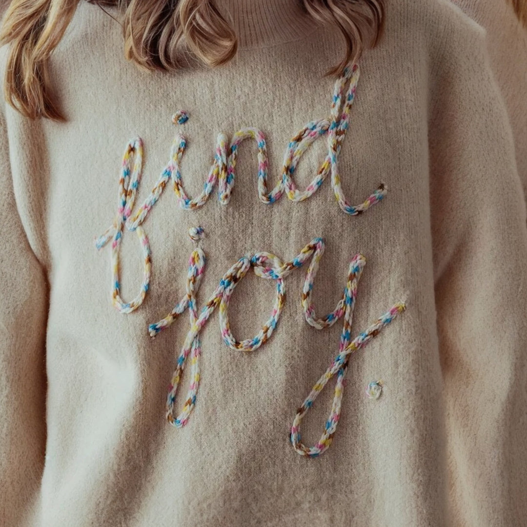 The Joy Oversized Knit Sweater