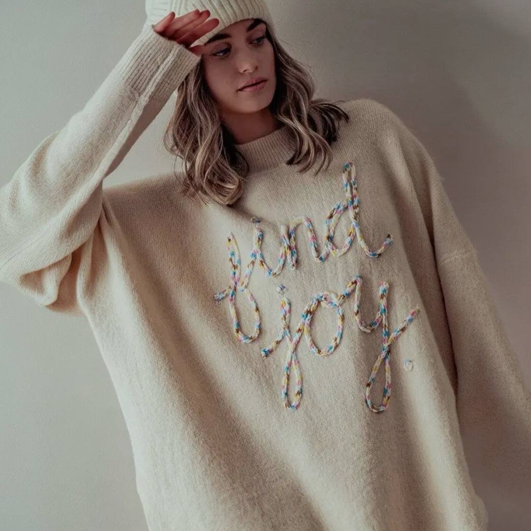 The Joy Oversized Knit Sweater