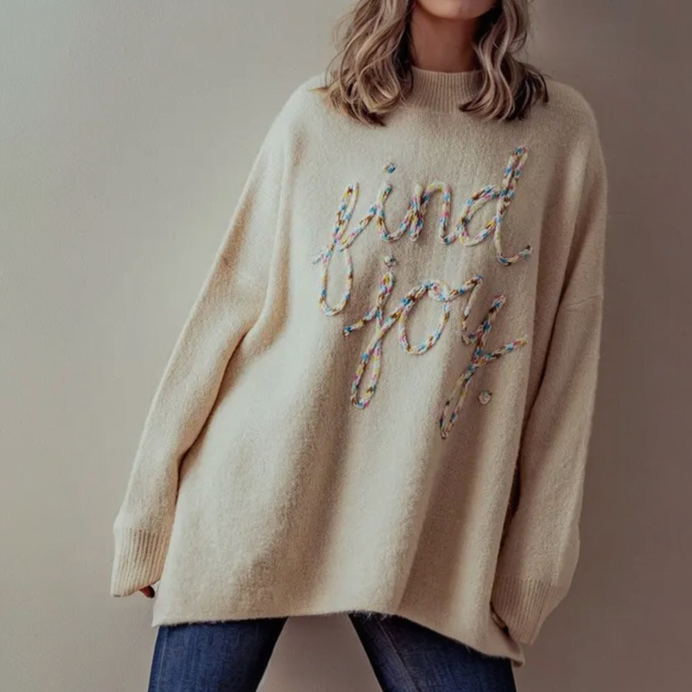 The Joy Oversized Knit Sweater